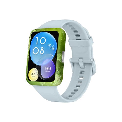 Huawei_Watch Fit 2_Green_Crystal_Marble_1